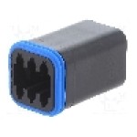 Conector auto, PX0, 6 pini, BULGIN - PX0100S06BK