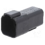 Conector auto, PX0, 6 pini, BULGIN - PX0101P06BK