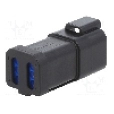 Conector auto, PX0, 6 pini, BULGIN - PX0106P06BK