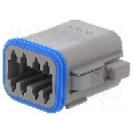 Conector auto, PX0, 8 pini, BULGIN - PX0100S08AGY