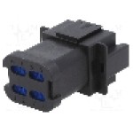 Conector auto, PX0, 8 pini, BULGIN - PX0106P08ABK