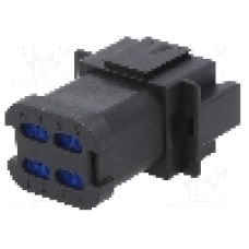 Conector auto, PX0, 8 pini, BULGIN - PX0106P08ABK