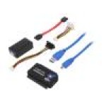 {{Tip cablu de conectare}}, {{Tip carcasa hard discuri}}, adaptor USB pentru SATA, LOGILINK - AU0028A