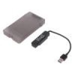 {{Tip cablu de conectare}}, {{Tip carcasa hard discuri}}, adaptor USB pentru SATA, LOGILINK - AU0037