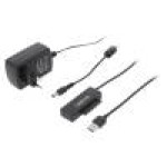 {{Tip cablu de conectare}}, {{Tip carcasa hard discuri}}, adaptor USB pentru SATA, LOGILINK - AU0050