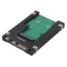 {{Tip cablu de conectare}}, {{Tip carcasa hard discuri}}, adaptor mSATA pentru SATA, LOGILINK - UA0223