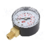 Manometru, 0...12bar, PNEUMAT - M40R.PL012G18