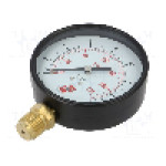 Manometru, 0...16bar, PNEUMAT - M100R.ME016G12