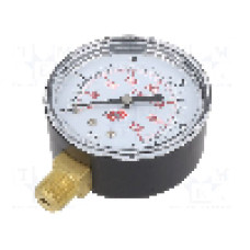 Manometru, 0...25bar, PNEUMAT - M63R.PL025G14