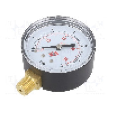Manometru, 0...6bar, PNEUMAT - M63R.PL006G14