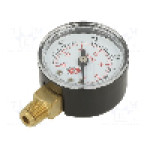 Vacuumetru, -1...0bar, PNEUMAT - W40R.PL000G18