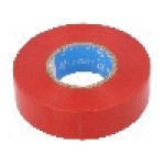 Banda izolatoare, 19mm, lungime 20m, rosu, TESA, 53988-00021-00, T111151 Banda izolatoare, 19mm, lungime 20m, rosu, TESA, 53988-00021-00, T111151