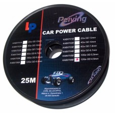 CABLU PUTERE CU 12GA (4.5MM/3.31MM2) 25M ROSU - KAB0706A CABLU PUTERE CU 12GA (4.5MM/3.31MM2) 25M ROSU - KAB0706A