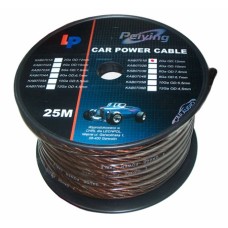CABLU PUTERE CU 6GA (7.8MM/13.29MM2) 25M NEGR - KAB0703B CABLU PUTERE CU 6GA (7.8MM/13.29MM2) 25M NEGR - KAB0703B