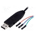 Adaptor, USB A, OLIMEX - USB-SERIAL-CABLE-F Adaptor, USB A, OLIMEX - USB-SERIAL-CABLE-F