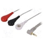 Cablu de conectare, Jack 3,5mm, MIKROELEKTRONIKA - ECG CABLE Cablu de conectare, Jack 3,5mm, MIKROELEKTRONIKA - ECG CABLE