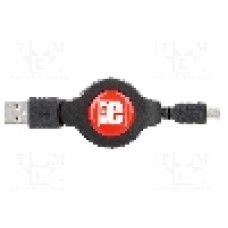 Cablu de conectare USB, USB B mini, MIKROELEKTRONIKA - USB MINI-B ROLL CABLE