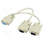 Cablu splitter pentru CAN, D-Sub 9pin tata x2, TOTAL PHASE - CAN SPLIT CABLES