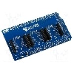 Multiadaptor, mikroBUS soclu, soclu pini, MIKROELEKTRONIKA - ARDUINO MEGA CLICK SHIELD Multiadaptor, mikroBUS soclu, soclu pini, MIKROELEKTRONIKA - ARDUINO MEGA CLICK SHIELD
