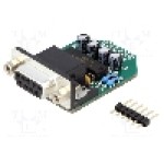 Placa de expansiune, D-Sub 9pin, MIKROELEKTRONIKA - MAX232 Placa de expansiune, D-Sub 9pin, MIKROELEKTRONIKA - MAX232