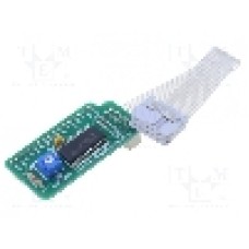 Placa de expansiune, IDC10, MIKROELEKTRONIKA - SERIAL LCD ADAPTER 2X16-4X20