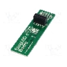 Placa de expansiune, IDC10 x2, MIKROELEKTRONIKA - EASYLED BOARD WITH GREEN DIODES