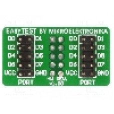 Placa de expansiune, IDC10 x2, MIKROELEKTRONIKA - EASYTEST