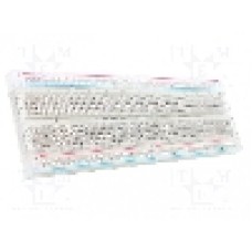 Placa de expansiune prototip Breadboard, MIKROELEKTRONIKA - BREADBOARD CLEAR SELF-ADHESIVE 830 POINT
