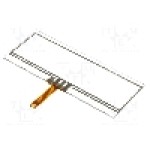 Panou tactil, pentru EADOGM240W-6, ELECTRONIC ASSEMBLY - EA TOUCH240-4