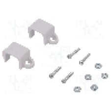 Suport, POLOLU - MICRO METAL GEARMOTOR BRACKET PAIR - WHI