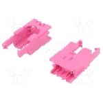 Suport, POLOLU - ROMI CHASSIS MOTOR CLIP PAIR - PINK Suport, POLOLU - ROMI CHASSIS MOTOR CLIP PAIR - PINK