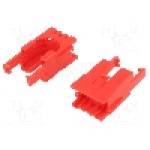 Suport, POLOLU - ROMI CHASSIS MOTOR CLIP PAIR - RED Suport, POLOLU - ROMI CHASSIS MOTOR CLIP PAIR - RED