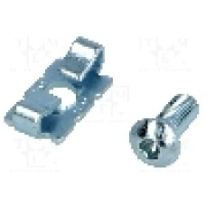 Articulatie de montaj, pentru profile, aliaj de zinc, FATH - 099F0840M08