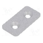 Bara dreapta, pentru profile, otel, ELESA+GANTER - GN 967-20-40-F-1-SR