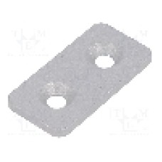 Bara dreapta, pentru profile, otel, ELESA+GANTER - GN 967-20-40-F-1-SR