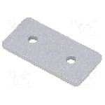 Bara dreapta, pentru profile, otel, ELESA+GANTER - GN 967-30-60-F-2-SR