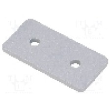 Bara dreapta, pentru profile, otel, ELESA+GANTER - GN 967-30-60-F-2-SR