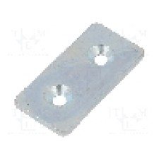 Bara dreapta, pentru profile, otel, ELESA+GANTER - GN 967-40-80-F-1-ZB Bara dreapta, pentru profile, otel, ELESA+GANTER - GN 967-40-80-F-1-ZB