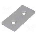 Bara dreapta, pentru profile, otel, ELESA+GANTER - GN 967-45-90-F-1-SR