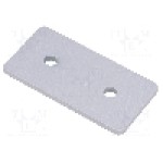 Bara dreapta, pentru profile, otel, ELESA+GANTER - GN 967-45-90-F-2-SR