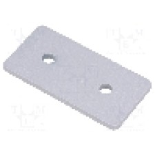 Bara dreapta, pentru profile, otel, ELESA+GANTER - GN 967-45-90-F-2-SR