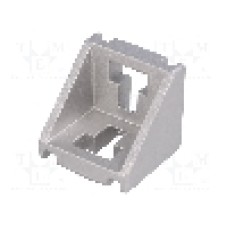 Colţar, pt. profile, aluminiu, ELESA+GANTER - GN 960-45-10-45-45-A-MT