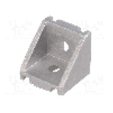 Coltar pentru profile, aluminiu, ELESA+GANTER - GN 961-30-6-30-30-A-MT