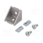 Coltar pentru profile, aluminiu, ELESA+GANTER - GN 961-40-8-40-40-C-MT