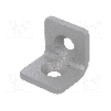 Coltar pentru profile, otel, ELESA+GANTER - GN 967-20-20-L-1-SR