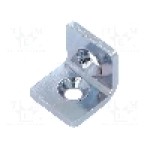 Coltar pentru profile, otel, ELESA+GANTER - GN 967-20-20-L-1-ZB