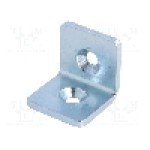 Coltar pentru profile, otel, ELESA+GANTER - GN 967-40-40-L-1-ZB