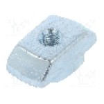 Piulita, pentru profile, otel, ELESA+GANTER - GN 505-10-M4-MB