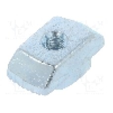 Piulita, pentru profile, otel, ELESA+GANTER - GN 505-10-M4-MB