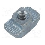 Piulita, pentru profile, otel, ELESA+GANTER - GN 505-10-M6-OB Piulita, pentru profile, otel, ELESA+GANTER - GN 505-10-M6-OB